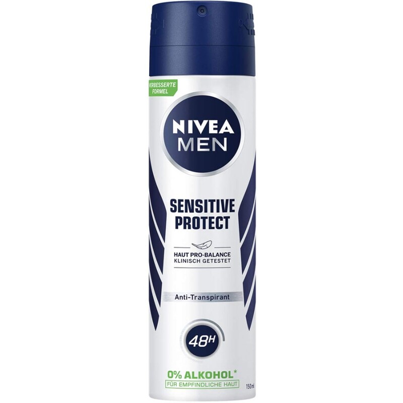 اسپری ضد تعریق مردانه Sensitive Protect نیوا 150ml