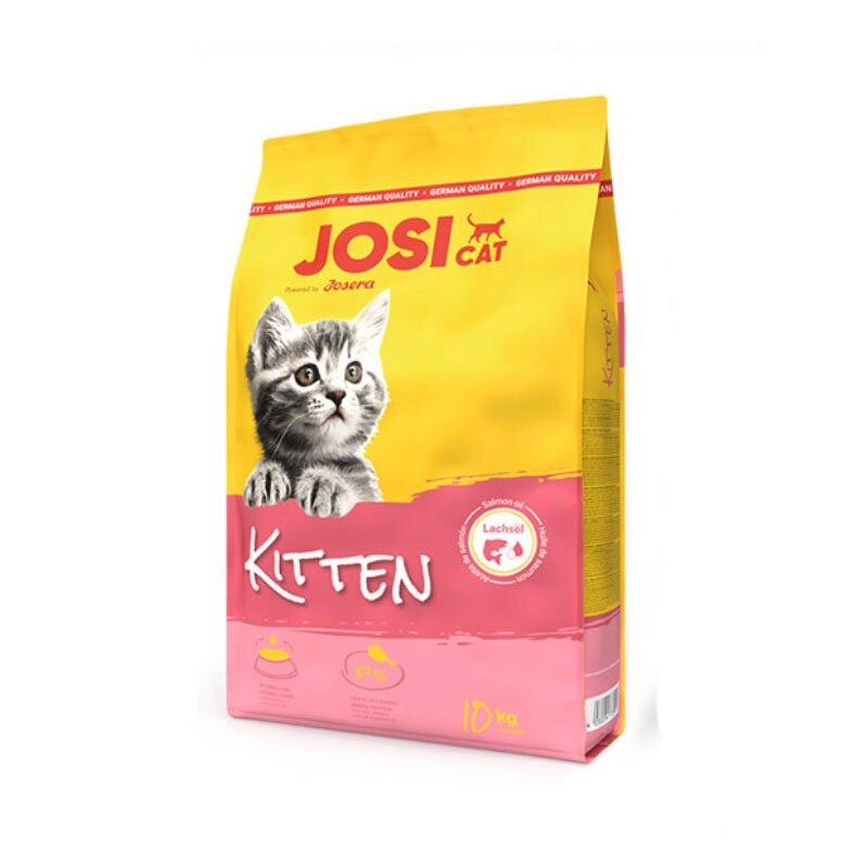 غذای خشک بچه گربه جوسرا با طعم گوشت پرندگان Josi Cat Kitten Poultry وزن 10 کیلوگرم