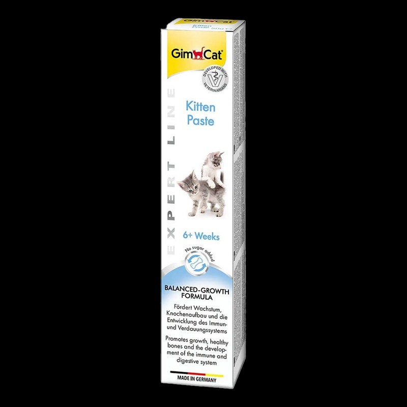 خمیر مالت و مولتی ویتامین بچه گربه جیم کت GimCat Paste Multi Vitamin Kitten وزن 50 گرم