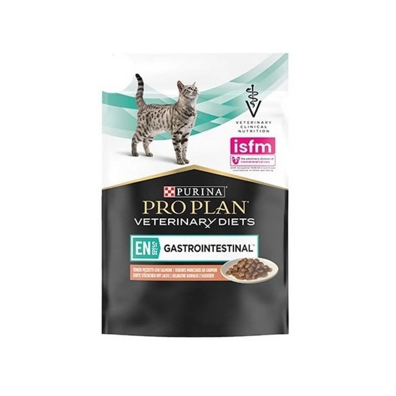 پوچ درمانی گربه پروپلن برای مشکلات گوارشی طعم مرغ ProPlan Gastrointestinal Veterinary Diets وزن 85 گرم