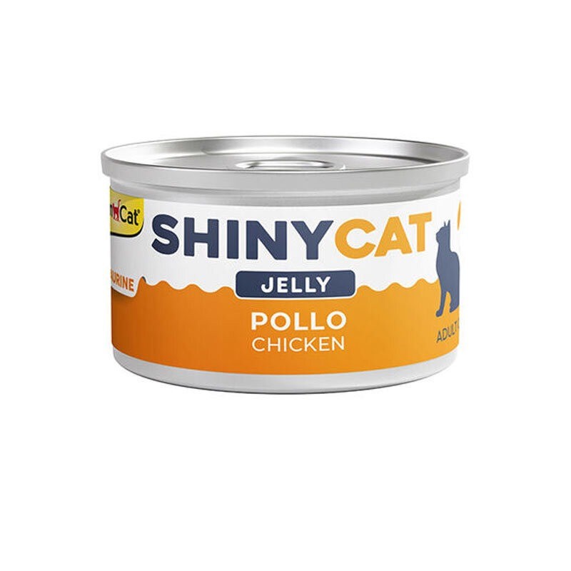 کنسرو غذای گربه جیم کت با طعم مرغ در ژله GimCat Cat Canned Food With Chicken وزن 70 گرم