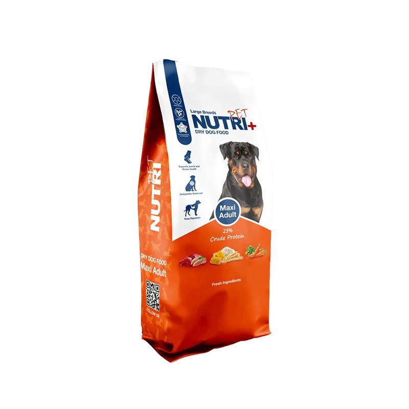 غذای خشک سگ بالغ نژاد بزرگ نوتری پت پلاس Nutri Plus Maxi Adult Dog Food وزن 2 کیلوگرم