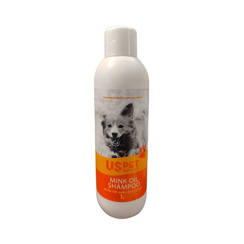 شامپو سگ یو اس پت با روغن مینک USPet Mink Oil Dog Shampoo حجم 1000 میلی لیتر