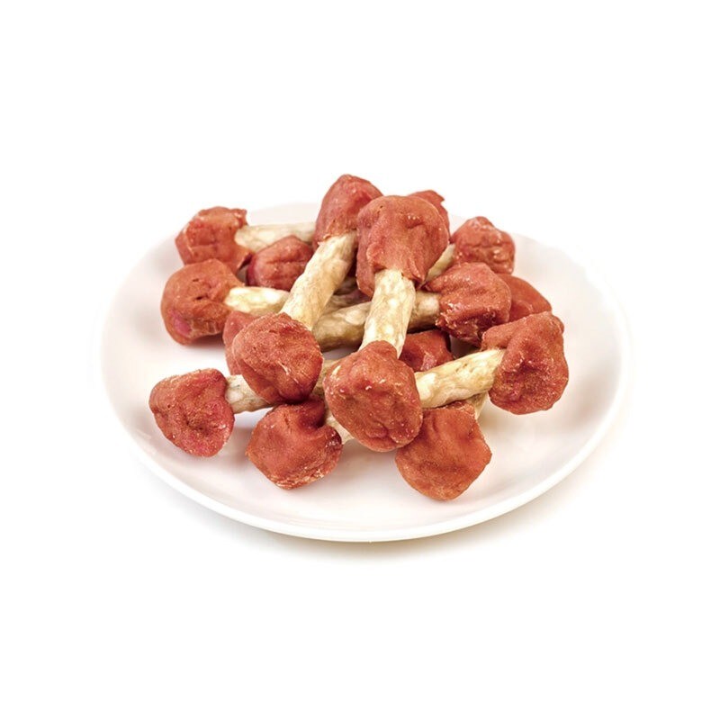 تشویقی سگ ونپی با طعم گوشت بره Wanpy Jerky Dumbbells وزن 100 گرم