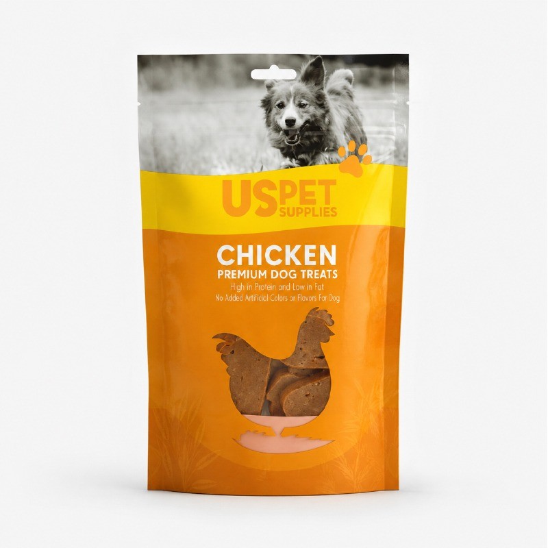 تشویقی سگ یو اس پت با طعم مرغ مدل سوشی USPet Chicken Sushi وزن 100 گرم