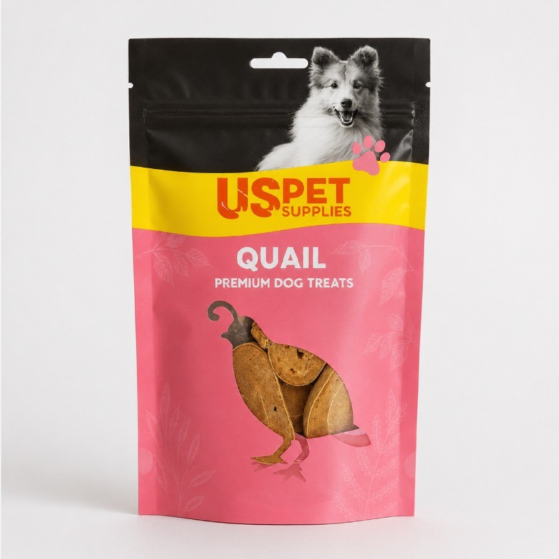 تشویقی سگ یو اس پت با طعم بلدرچین مدل سوشی USPet Quail Sushi وزن 100 گرم