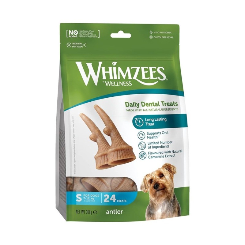 تشویقی سگ کوچک ویمزیس Whimzees Occupy Chews Small بسته 24 عددی