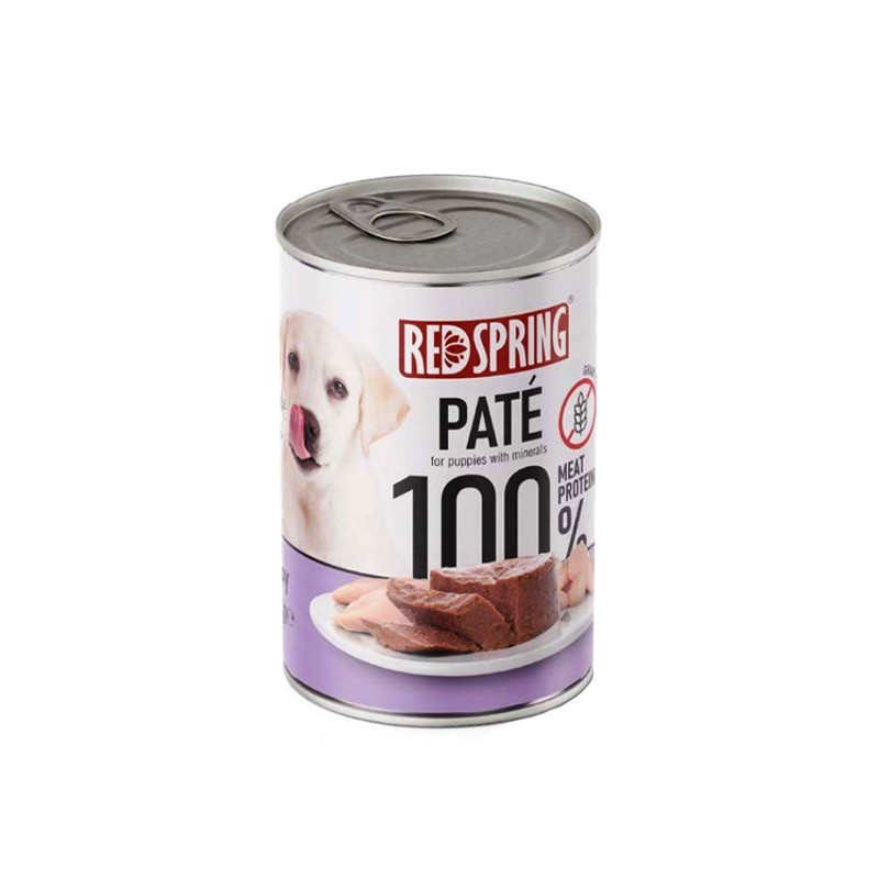 کنسرو غذای سگ رداسپرینگ Redspring Dog Pate بسته 6 عددی