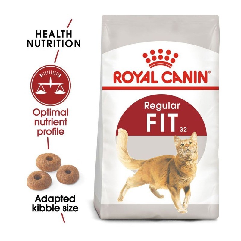 غذای خشک گربه فیت رویال کنین Royal Canin Regular Fit 32 وزن 2 کیلوگرم