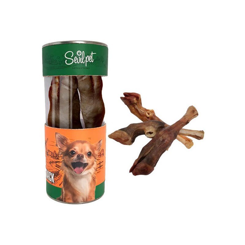 تشویقی پاچه کوچک بره سگ سویل پت Sevil Pet Mini Lamb Trotter Dog Snack بسته 3 عددی
