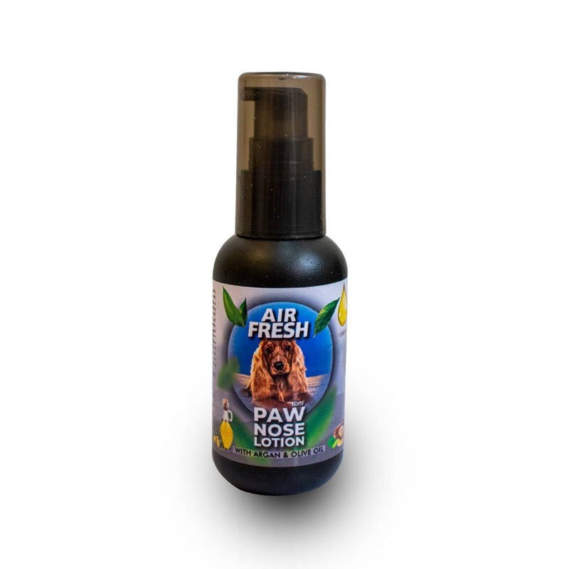 ‎لوسیون نرم کننده ایرفرش مخصوص کف پا و بینی سگ Air Fresh paw , nose lotion حجم 60 میلی لیتر