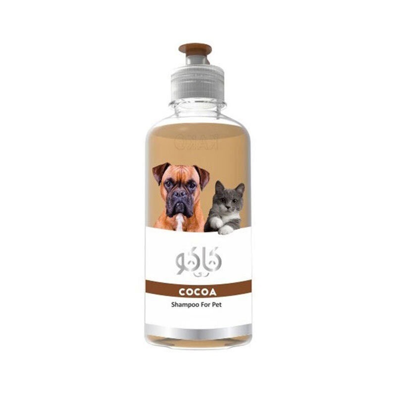شامپو سگ و گربه کاکو با عصاره کاکائو Kako Cat & Dog Shampoo With Cocoa حجم 300 میلی‌لیتر