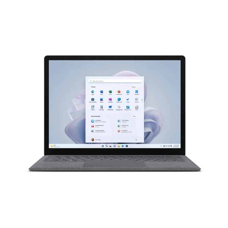 لپ تاپ مایکروسافت 13.5 اینچی مدل Surface Laptop 5 i5 1235U 8GB 256GB SSD Intel Iris g