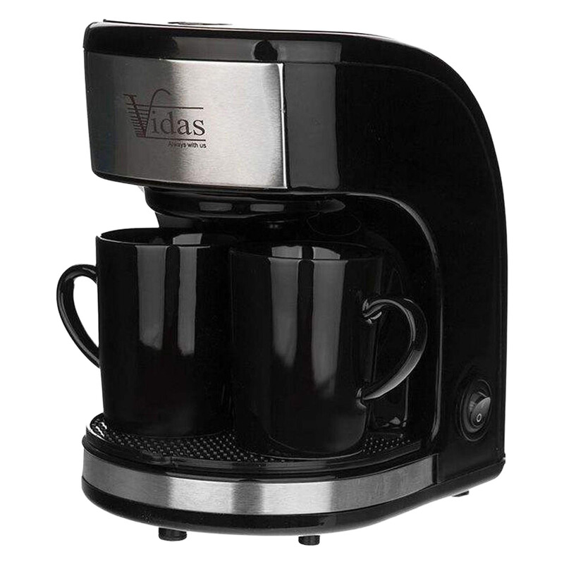 قهوه‌ساز ویداس مدل VIR-2224 با فیلتر دائمی