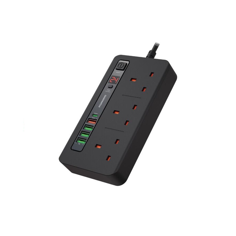 چندراهی برق تایمردار پرودو مدل FWCH013-UK با شارژ سریع