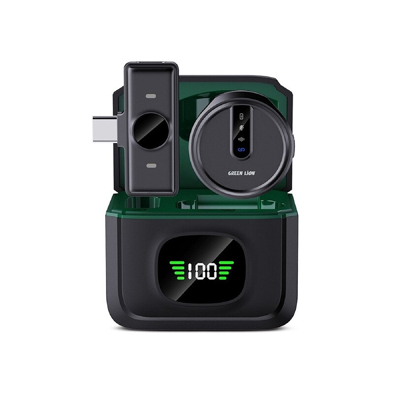 میکروفن یقه‌ای گرین لاین مدل GM 88x با درگاه اتصال TYPE-C