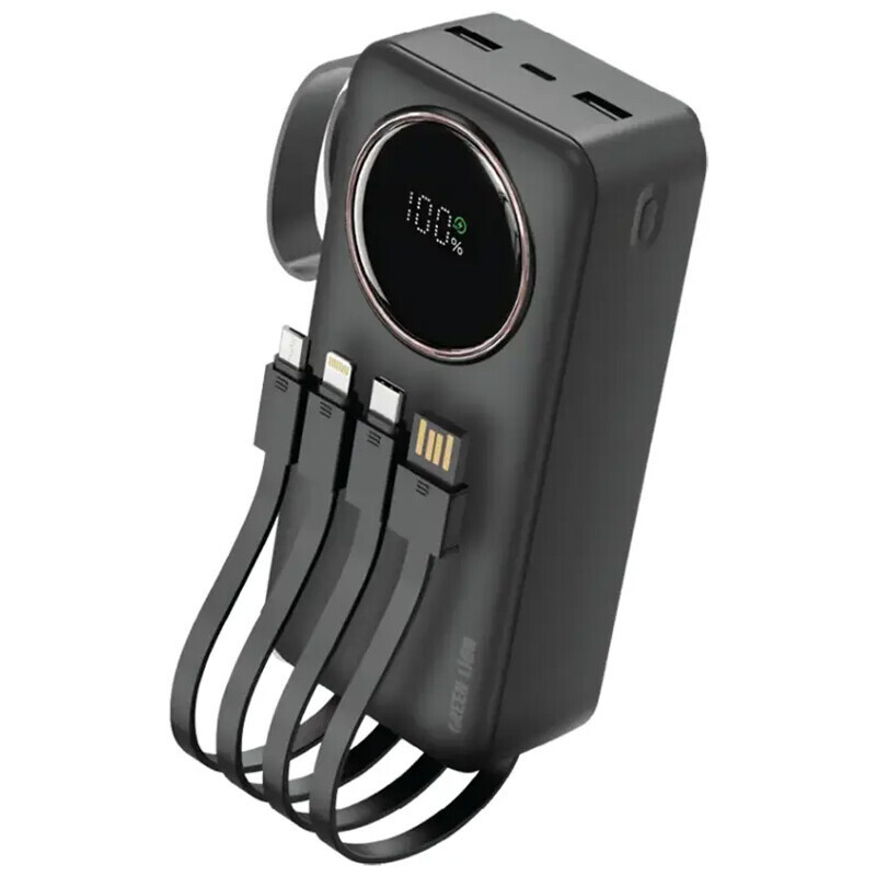 پاوربانک 225 وات گرین لاین مدل POWER pulseظرفیت 30000 میلی آمپر ساعت