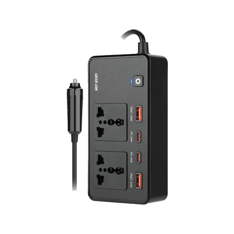 مبدل برق خودرو گرین لاین مدل CG 200 CAR INVERTER