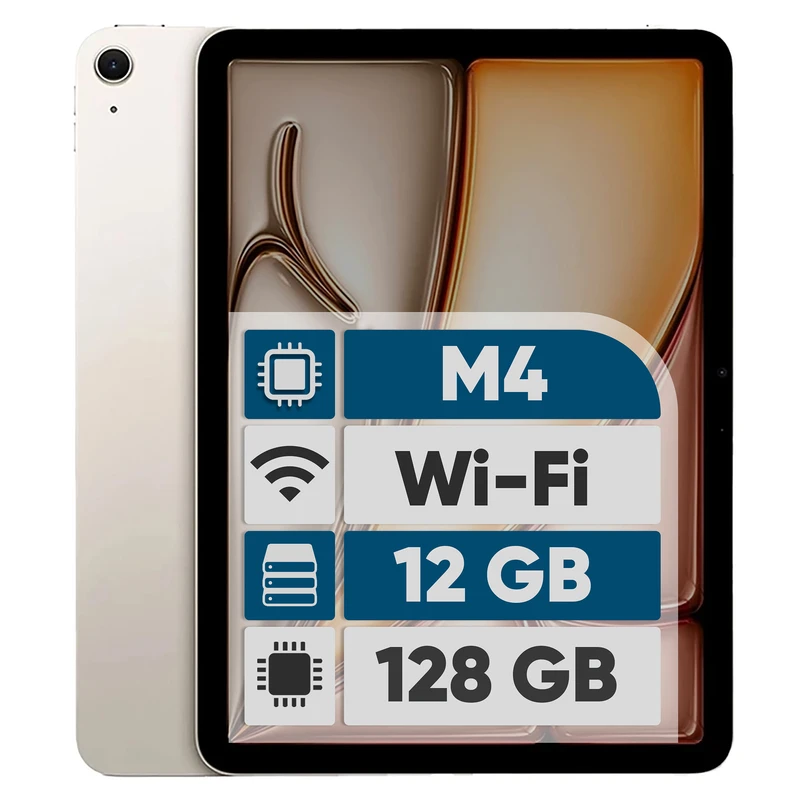 تبلت اپل 13 اینچی مدل iPad Air 8 2026 WiFi M4 ظرفیت 128GB رم 12GB