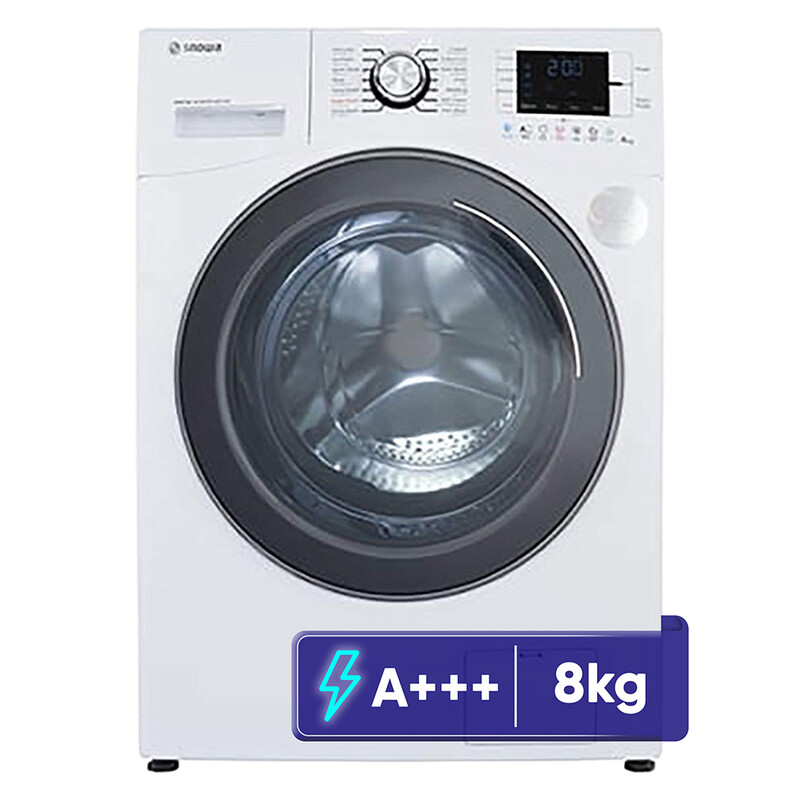 ماشین لباسشویی 8 کیلوگرم اتوماتیک اسنوا مدل SWM D80W