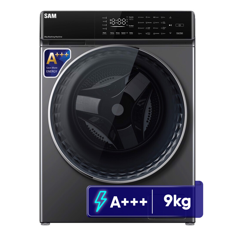 ماشین لباسشویی 9 کیلوگرم اتوماتیک سام مدل DD P1485IN