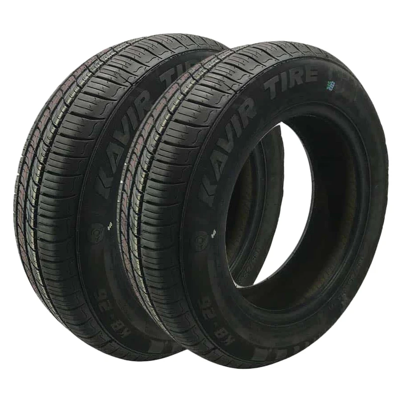 لاستیک کویر تایر سایز 165/65/13 طرح گل KB26 (یک جفت)