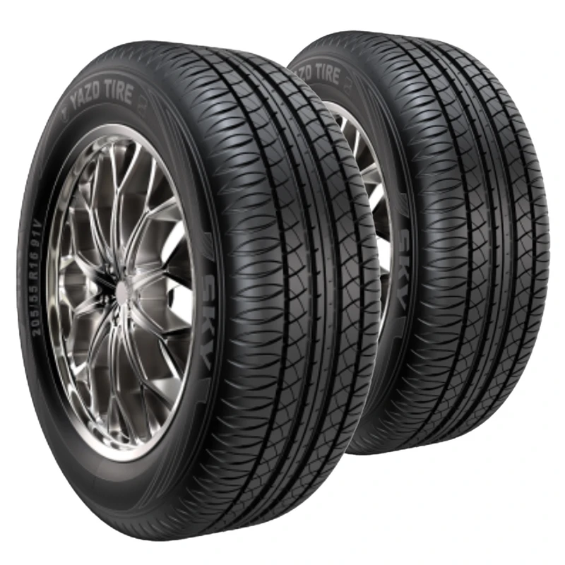 لاستیک یزد تایر سایز 205/55/16 طرح گل SKY (یک جفت)