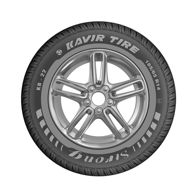 لاستیک خودرو تیوبلس کویر تایر مدل KB22 سایز 185/65R14 مناسب چهارفصل، با مصرف سوخت و صدای پایین