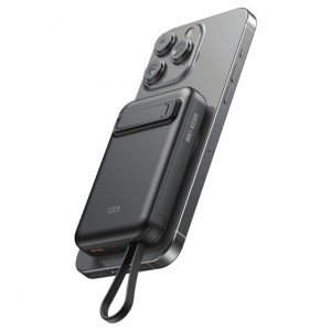 پاوربانک مگ سیف گرین لاین مدل DXB Magsafe ظرفیت 10000 میلی آمپر ساعت توان 22.5 وات