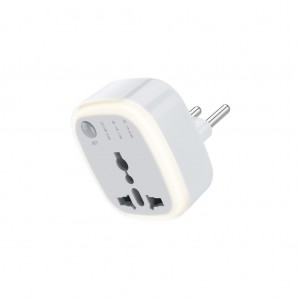 محافظ برق هوشمند تایمردار گرین لاین مدل Universal Conversion Plug (LED Light)