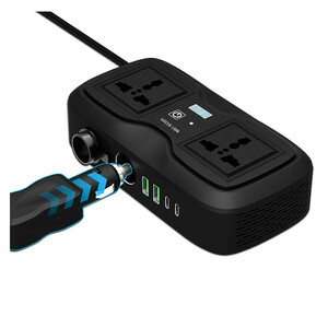 اینورتر 200 وات گرین لاین مدل Green Lion GC-233 Power Inverter