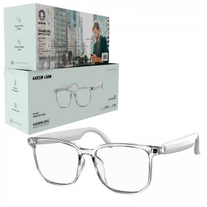 عینک محافظ چشم هوشمند گرین لاین Green Lion Hamburg Smart Glass GNHMBSMTGLSWH