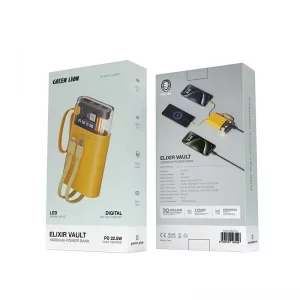 پاوربانک گرین لاین ELIXIR VAULT 10K 22.5W
