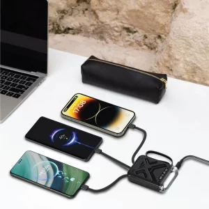 پاور بانک لوما پرو 10000 میلی‌آمپر گرین لاین LUMA PRO 10000MAH POWER BANK
