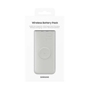 پاوربانک 25 وات وایرلس سامسونگ مدل Wireless Battery Pack EB-U2510 ظرفیت 10000 میلی آمپر ساعت