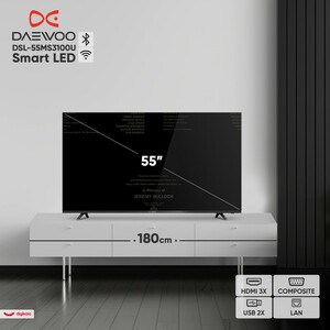 تلویزیون 55 اینچ ال ای دی هوشمند دوو مدل DSL-55MS3100U