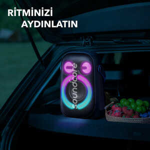 اسپیکر بلوتوثی قابل حمل انکر مدل Sound core Rave Neo 2 A33A1