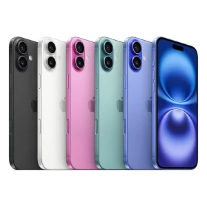 گوشی موبایل اپل مدل iPhone 16 CH دو سیم کارت ظرفیت 128 گیگابایت و رم 8 گیگابایت با گارانتی 18 ماهه شرکتی و کد رجیستری- اکتیو