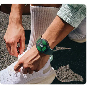 ساعت هوشمند سامسونگ مدل Galaxy Watch 7 44mm دارای قابلیت های کنترل موسیقی (Music Player) بند پلاستیک