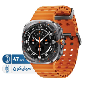 ساعت هوشمند سامسونگ مدل Galaxy Watch Ultra دارای قابلیت های کنترل موسیقی (Music Player)، قابلیت مکالمه از طریق بلوتوث، قابلیت تغییر طرح ساعت یا تم، صفحه همیشه روشن (Always-on Display)، پشتیبانی از دستیار صوتی بند سیلیکون