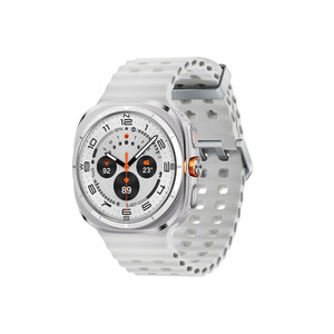 ساعت هوشمند سامسونگ مدل Galaxy Watch Ultra دارای قابلیت های کنترل موسیقی (Music Player)، قابلیت مکالمه از طریق بلوتوث، قابلیت تغییر طرح ساعت یا تم، صفحه همیشه روشن (Always-on Display)، پشتیبانی از دستیار صوتی بند سیلیکون