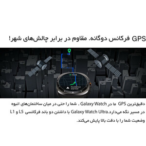 ساعت هوشمند سامسونگ مدل Galaxy Watch Ultra دارای قابلیت های کنترل موسیقی (Music Player)، قابلیت مکالمه از طریق بلوتوث، قابلیت تغییر طرح ساعت یا تم، صفحه همیشه روشن (Always-on Display)، پشتیبانی از دستیار صوتی بند سیلیکون