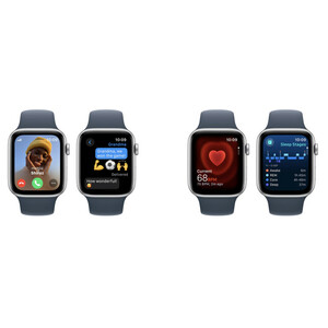 ساعت هوشمند 40 میلی‌متری اپل مدل SE Aluminum Case با بند سیلیکونی