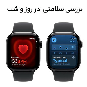 ساعت هوشمند اپل مدل Series 10 42mm Aluminum دارای قابلیت های کنترل موسیقی (Music Player)، قابلیت مکالمه از طریق بلوتوث، قابلیت تغییر طرح ساعت یا تم، صفحه همیشه روشن (Always-on Display)، پشتیبانی از دستیار صوتی بند سیلیکون