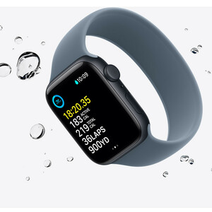 ساعت هوشمند 40 میلی متری اپل مدل SE 3 Aluminum Case با بند سیلیکونی