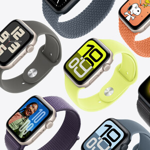 ساعت هوشمند 40 میلی متری اپل مدل SE 3 Aluminum Case با بند سیلیکونی