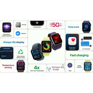 ساعت هوشمند 40 میلی متری اپل مدل SE 3 Aluminum Case با بند سیلیکونی