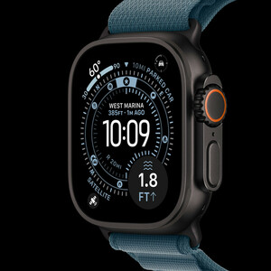 ساعت هوشمند 49 میلی متری اپل مدل Ultra 3 Natural Titanium Case با بند Ocean