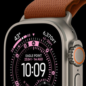 ساعت هوشمند 49 میلی متری اپل مدل Ultra 3 Black Titanium Case با بند Ocean