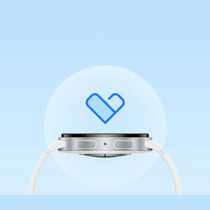 ساعت هوشمند 40 میلی‌متری سامسونگ مدل Galaxy Watch 8 با بند پلاستیکی